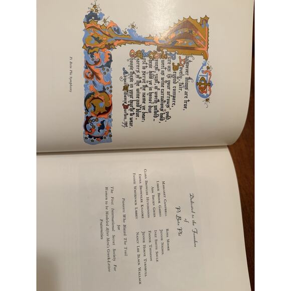 Rare 1968 Pi Beta Phi Centennial History Book- A Century of Friendship 1867-1967 main image 5